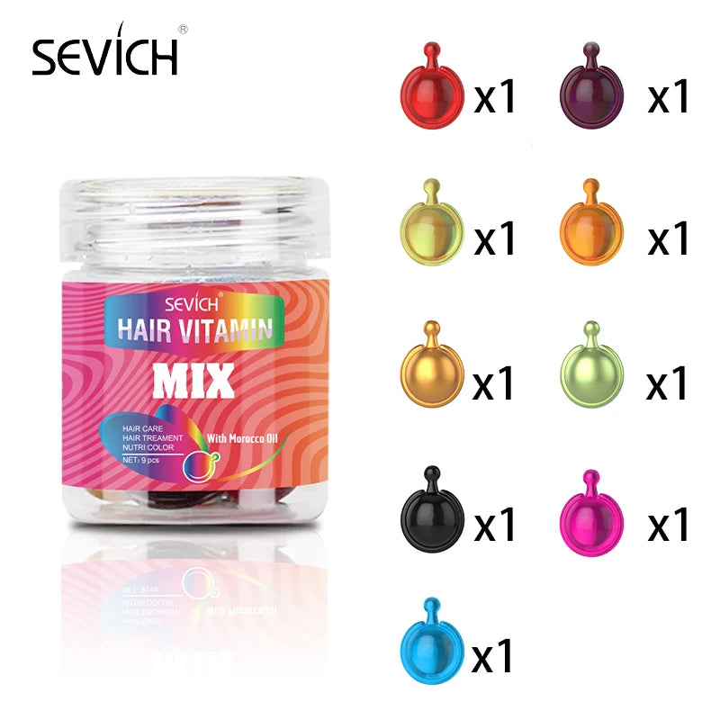 Capsules de vitamines kératine et huiles essentielles - Sérum marocain anti perte de cheveux