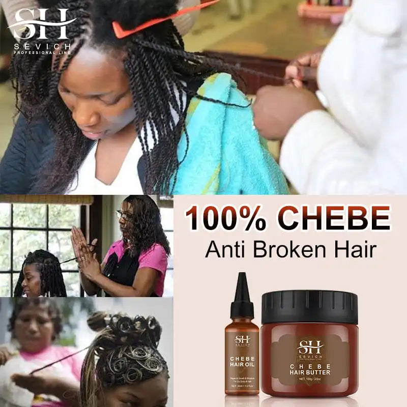 Sets de soin pour cheveux bouclés ou crépus - Pousse rapide, anti casse, perte et renforcement