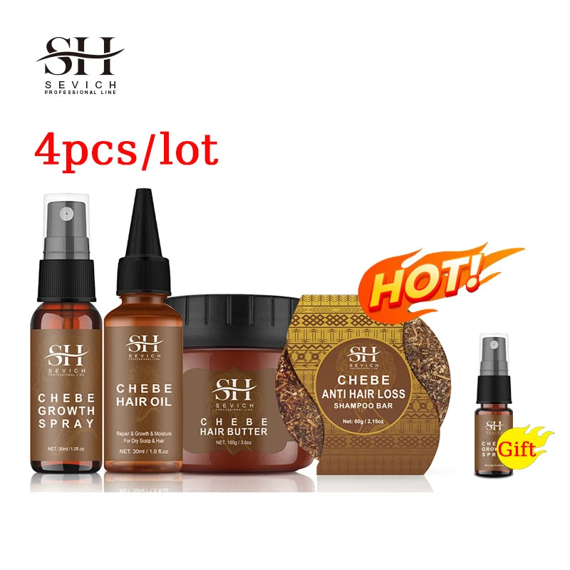 Sets de soin pour cheveux bouclés ou crépus - Pousse rapide, anti casse, perte et renforcement