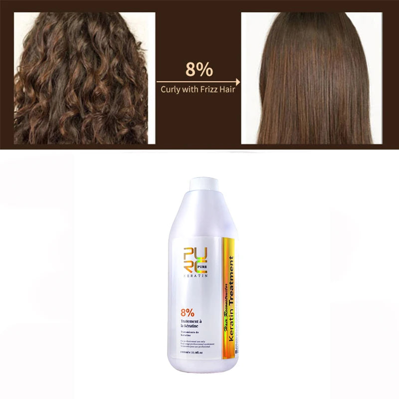 Traitement brésilien KerBrian à la kératine - pour cheveux