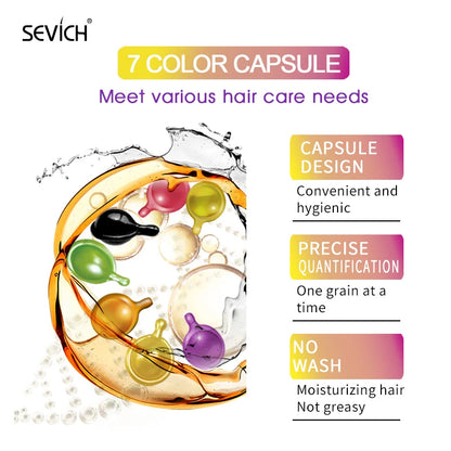 Capsules de vitamines kératine et huiles essentielles - Sérum marocain anti perte de cheveux