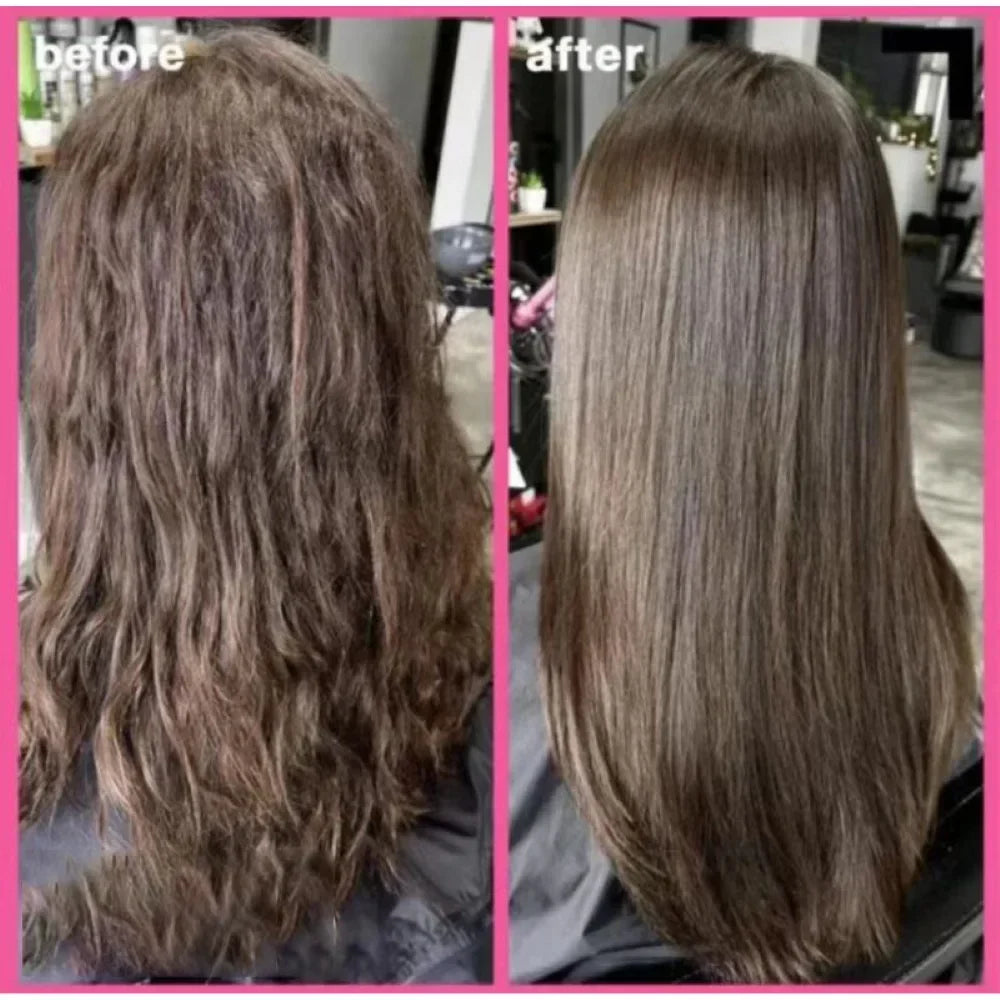 Traitement cheveux secs après-shampoing et masque 2-en-1