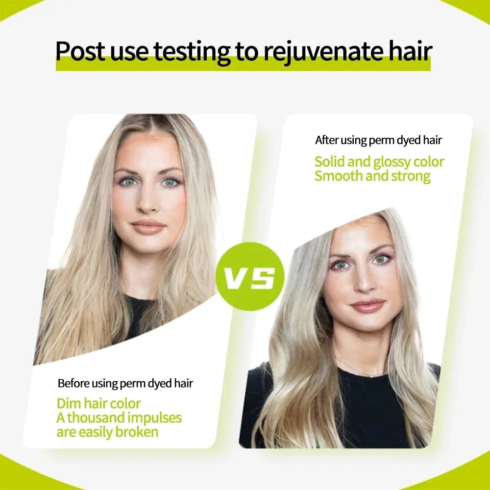 Traitement cheveux secs après-shampoing et masque 2-en-1