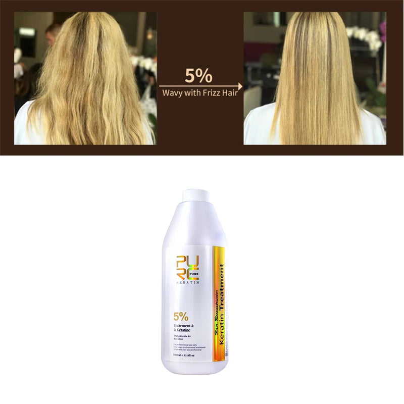 Traitement brésilien KerBrian à la kératine - pour cheveux